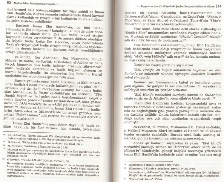 kac tane hadis var, uydurma hadis var mi, imami azam ebu hanife hadislere karsi mi, imam azam hadislere karsi mi 4