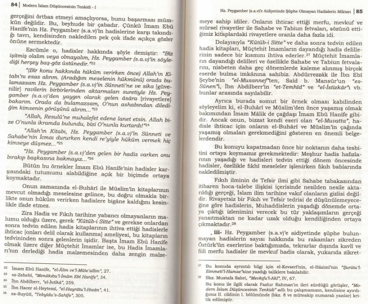 kac tane hadis var, uydurma hadis var mi, imami azam ebu hanife hadislere karsi mi, imam azam hadislere karsi mi 5